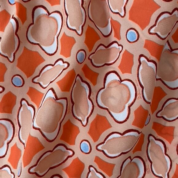 Alice + Olivia Orange Printed Shorts Size S / PAN - Picture 3 of 3